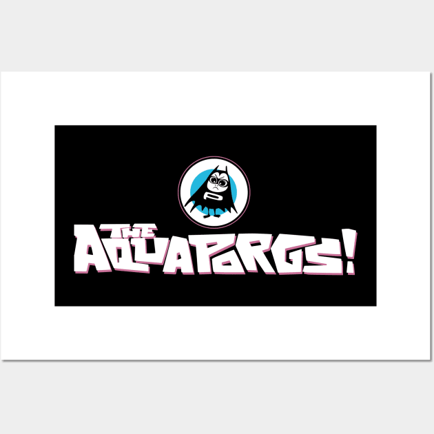 The AQUAPORGS Aquabats Wall Art by Mey X Prints